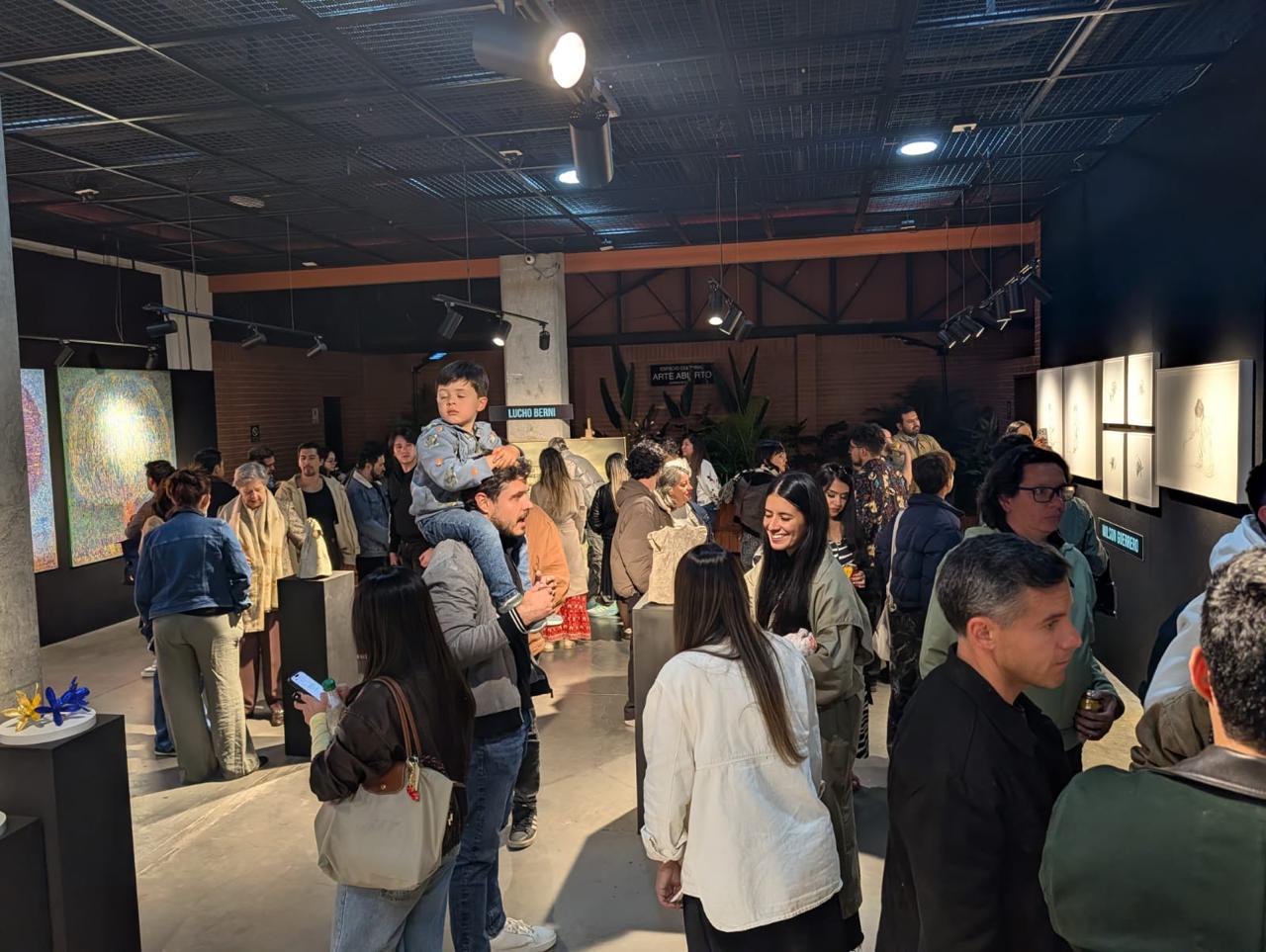 Entre raíces y memoria 12, registro de la exposición
